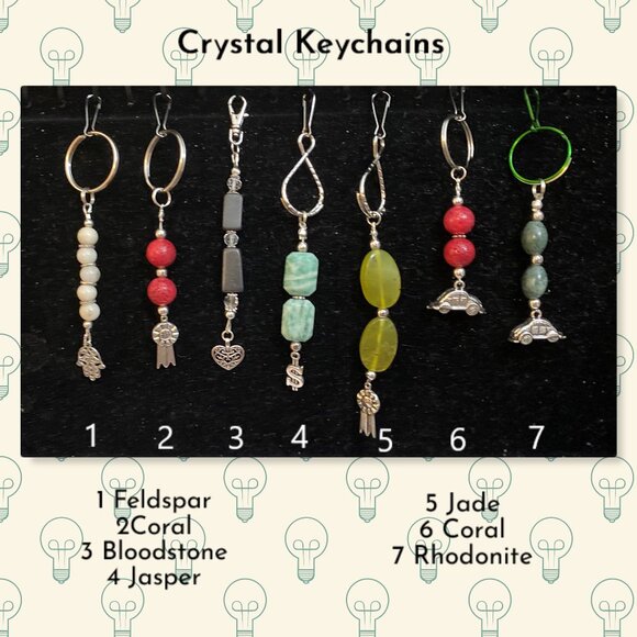 NEW Handcrafted Keychains * NEW!!! - Picture 1 of 1